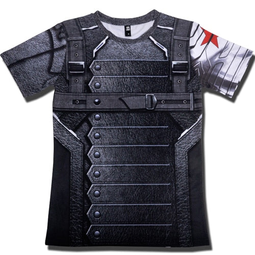 TUNSECHY Short Sleeve 3D T Shirt
