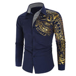 Luxury Gold Black Shirt