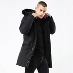 Long Style Epaulet Cotton Padded Jackets