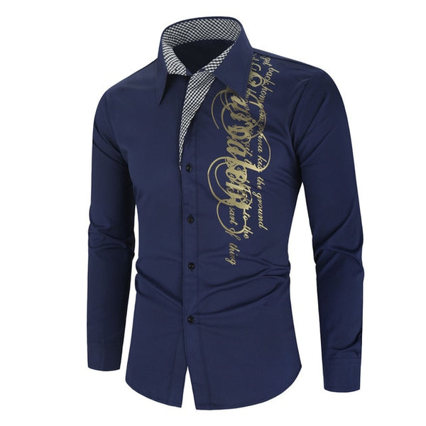 Luxury Gold Black Shirt