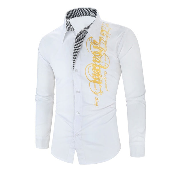 Luxury Gold Black Shirt