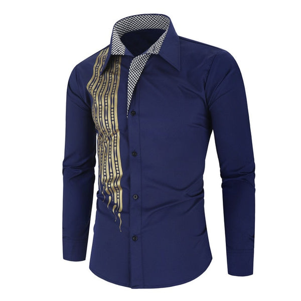Luxury Gold Black Shirt