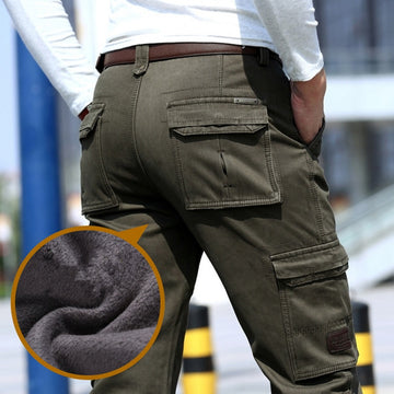Casual Loose Multi-pocket Men's Pants