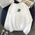 Frog Print Hoodies Men