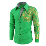 Luxury Gold Black Shirt