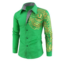 Luxury Gold Black Shirt