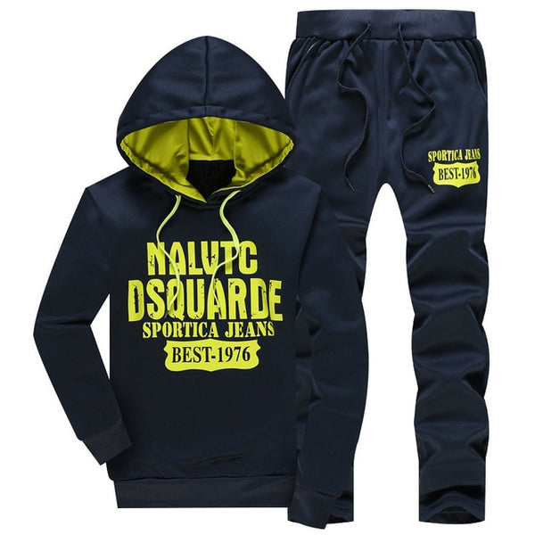 Patchwork Men's Sportswear Sets