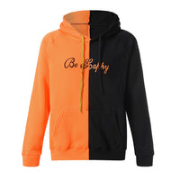 Smiling Face Print Hoodie