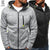 Men Sports Casual Wear Zipper