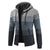 Men Zipper Knitted Thick Coat