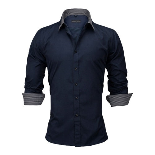British Style Cotton Men's Shirt