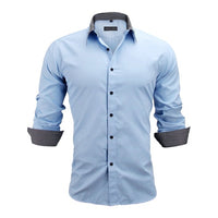 British Style Cotton Men's Shirt