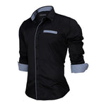 British Style Cotton Men's Shirt