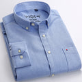 Mens Long Sleeve Oxford Dress Shirt
