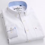 Mens Long Sleeve Oxford Dress Shirt