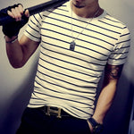 Casual Patchwork Short Sleeve T Shirt