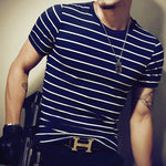 Casual Patchwork Short Sleeve T Shirt