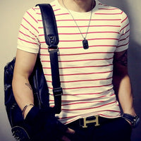 Casual Patchwork Short Sleeve T Shirt