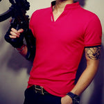 Casual Patchwork Short Sleeve T Shirt