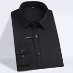 Men's Regular-fit Long Sleeve Stretch Easy Care Shirt