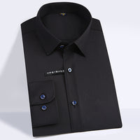 Men's Regular-fit Long Sleeve Stretch Easy Care Shirt