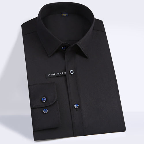 Men's Regular-fit Long Sleeve Stretch Easy Care Shirt