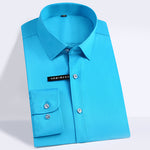 Men's Regular-fit Long Sleeve Stretch Easy Care Shirt