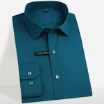 Men's Regular-fit Long Sleeve Stretch Easy Care Shirt