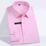 Men's Regular-fit Long Sleeve Stretch Easy Care Shirt