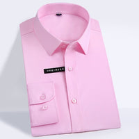 Men's Regular-fit Long Sleeve Stretch Easy Care Shirt