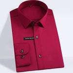Men's Regular-fit Long Sleeve Stretch Easy Care Shirt