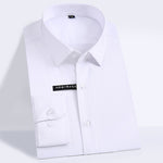 Men's Regular-fit Long Sleeve Stretch Easy Care Shirt