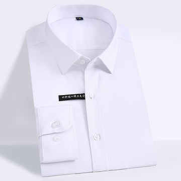 Men's Regular-fit Long Sleeve Stretch Easy Care Shirt