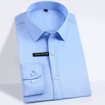 Men's Regular-fit Long Sleeve Stretch Easy Care Shirt