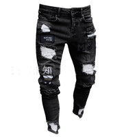 Denim Scratched High Quality Jean