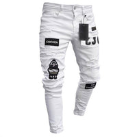 Denim Scratched High Quality Jean