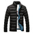 Stand Collar Male Parka Jacket Mens