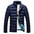 Stand Collar Male Parka Jacket Mens