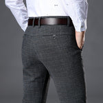 Men's Stretch Stripe Casual Pants