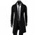 Mens Overcoat Casual Slim Fit