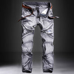 Denim Biker Pant Slim Fit