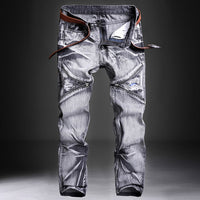 Denim Biker Pant Slim Fit