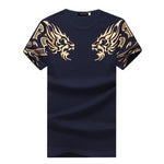 Casual Patchwork Short Sleeve T Shirt