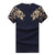 Casual Patchwork Short Sleeve T Shirt