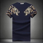 Casual Patchwork Short Sleeve T Shirt