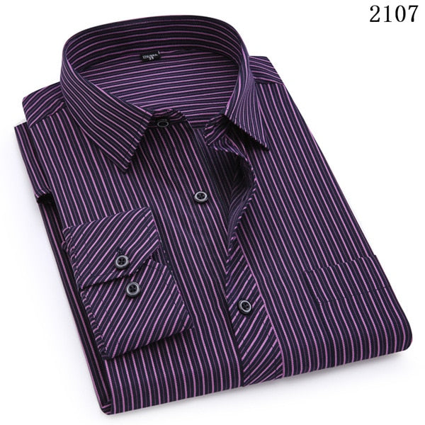 Dress Shirts Purple Blue