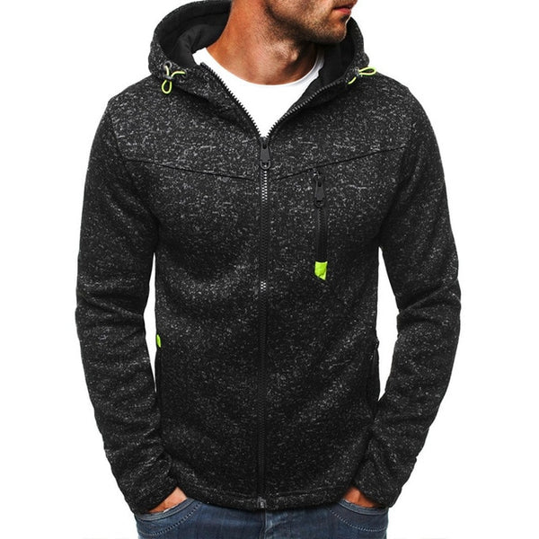 Men Sports Casual Wear Zipper